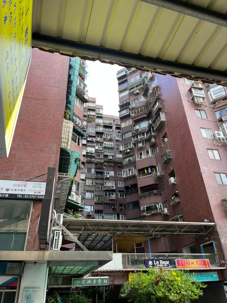 Intricate apartment buildings